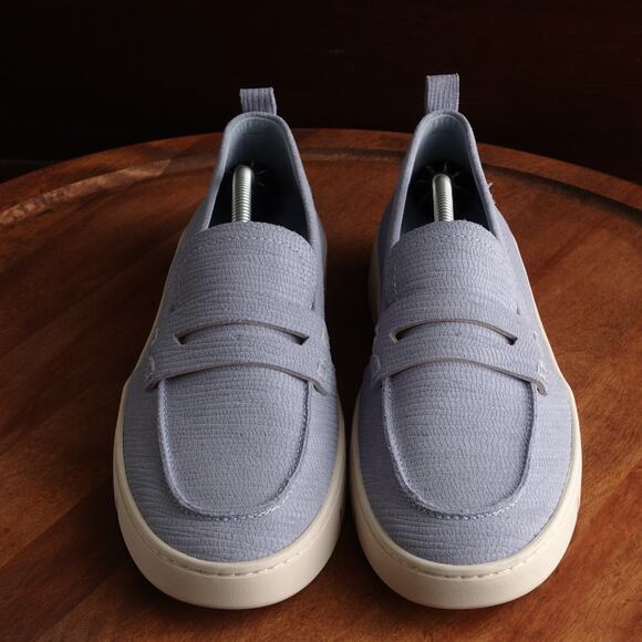 Vionic Loafers Womens SZ 9 Blue Uptown Penny Slip On Suede Comfort Casual Shoes - Picture 2 of 13